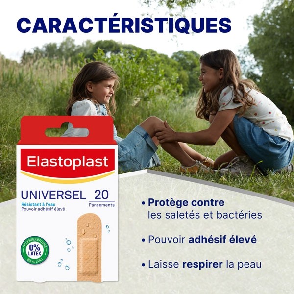 Elastoplast Universel pansements résistant à l'eau