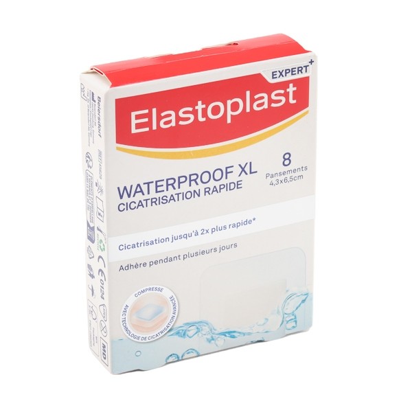Elastoplast Waterproof XL cicatrisation rapide pansement
