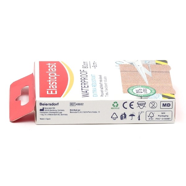 Elastoplast waterproof Extra résistant bandes de 10 x 6 cm