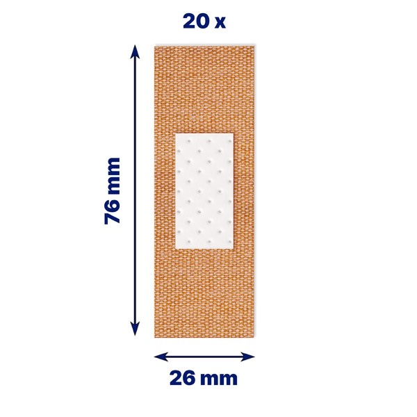 Elastoplast Waterproof Extra résistant pansements prédécoupés