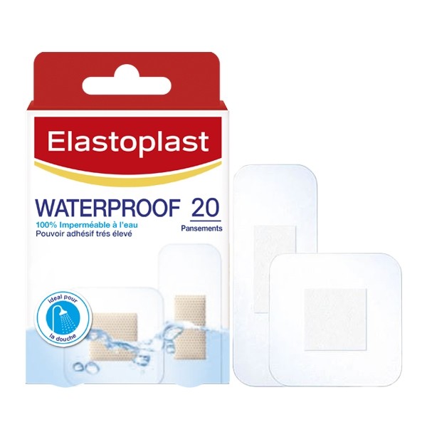 Elastoplast Waterproof pansements assortis