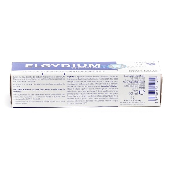 Elgydium Blancheur dentifrice