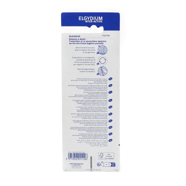 Elgydium Interactive brosse à dents medium
