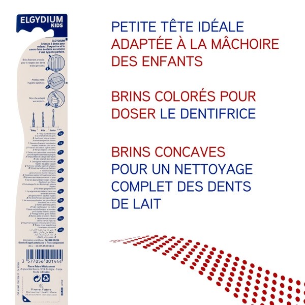 Elgydium Kids Brosse à dents souple