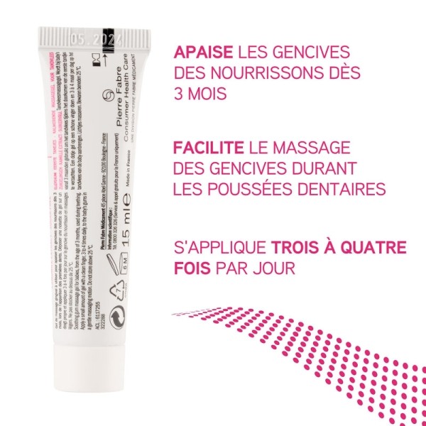 Elgydium Premières dents Gel de Massage gingival apaisant