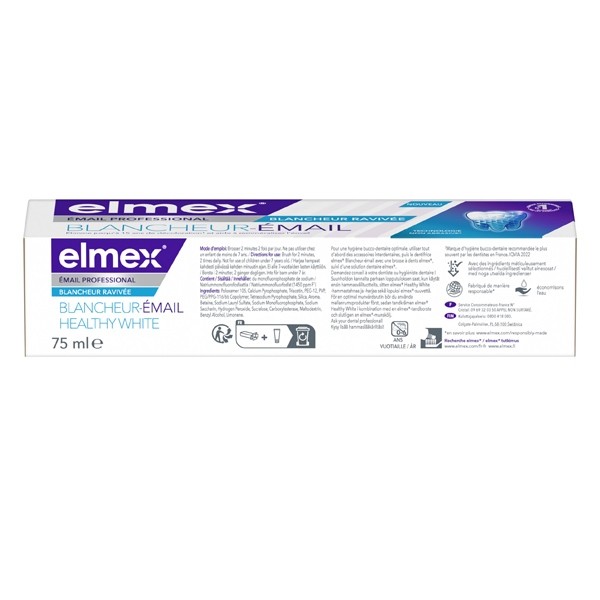 Elmex Dentifrice Blancheur émail