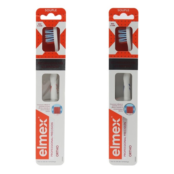 Elmex Ortho brosse à dents souple
