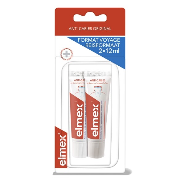 Elmex Protection Caries set dentaire de voyage