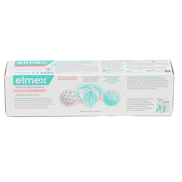 Elmex Sensitive professional + soin gencives dentifrice