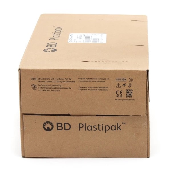 BD Plastipak seringue embout conique 3 pièces