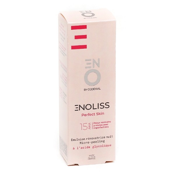 Codexial Enoliss Perfect skin 15 AHA émulsion rénovatrice nuit