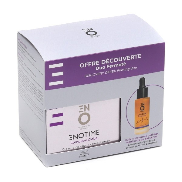 Enotime Duo Fermeté Complexe Global + Huile concentrée anti âge