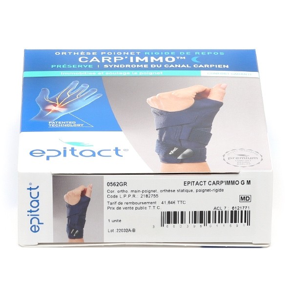 Attelle de poignet Carp'Immo Epitact