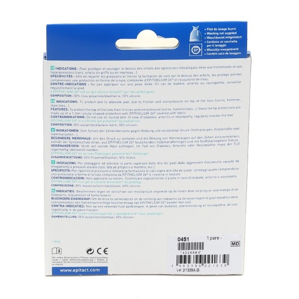 Epitact Protège pointes orteils