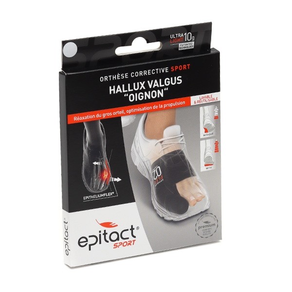 Epitact Sport Epithelium Flex 02 orthèse hallux valgus