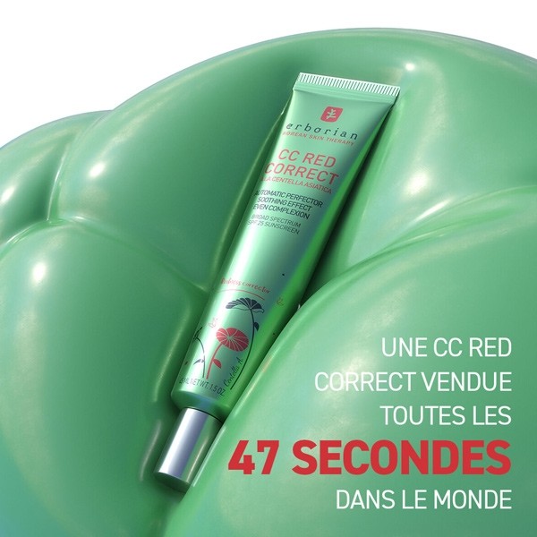 Erborian CC Red Correct correcteur rougeurs SPF 25