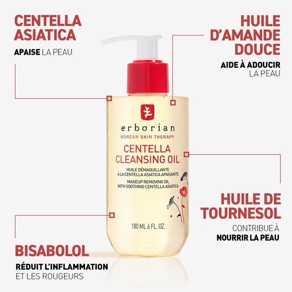 Erborian Centella Cleansing Oil Huile démaquillante