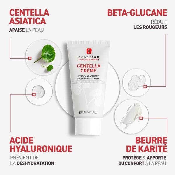 Erborian Centella crème anti rougeurs