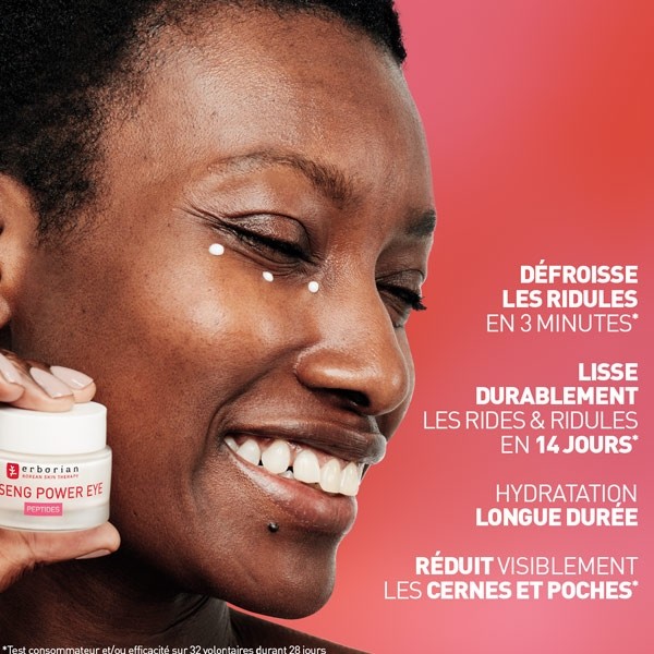 Erborian ginseng power eye crème yeux lissante