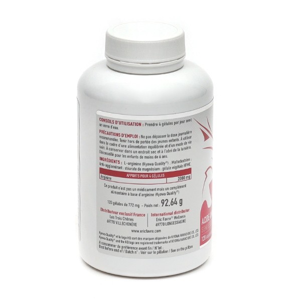 Eric Favre Arginine 2000 mg gélules