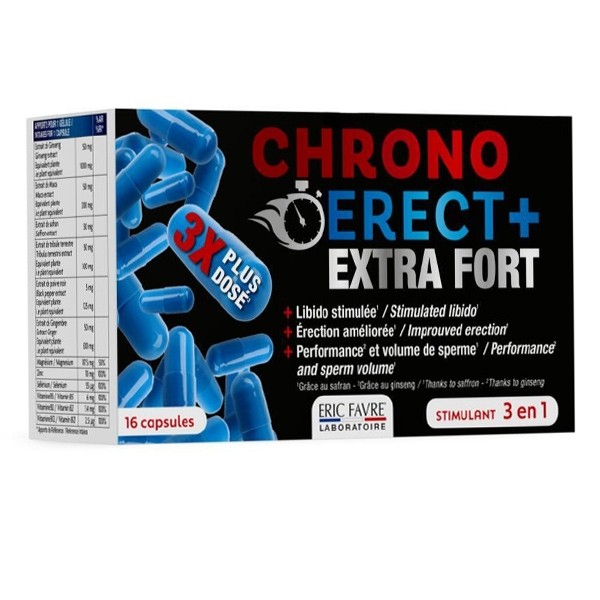 Eric Favre Chronoerect+ gélules