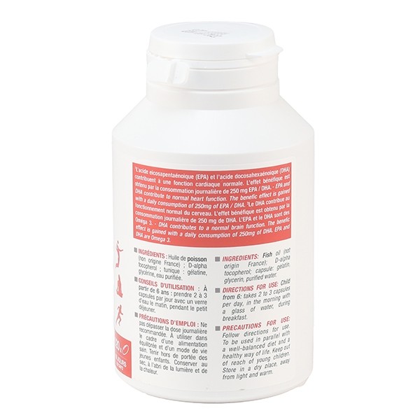 Eric Favre Oméga 3 Coeur & Cerveau capsules