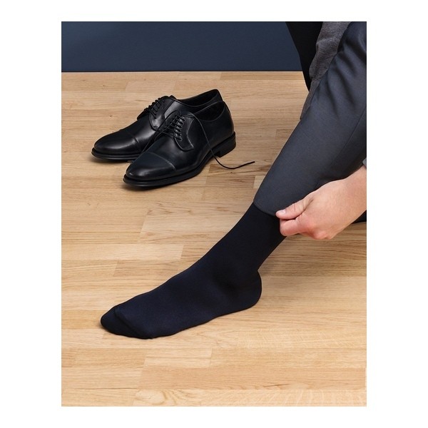 Sigvaris Essentiel Microfibre Chaussettes de Contention Homme Classe 2