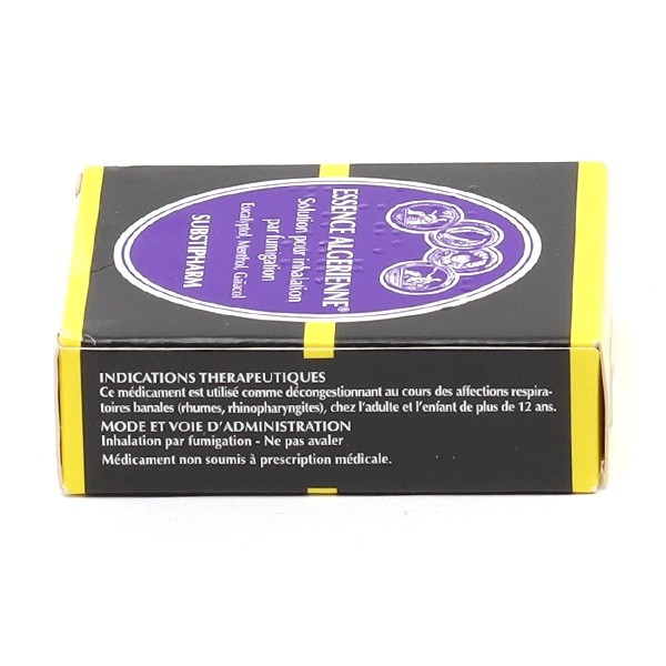 Essence algérienne inhalation rhume