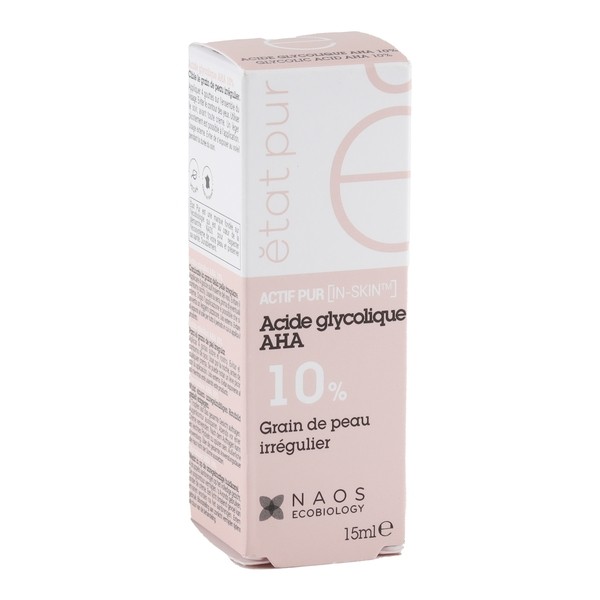 Etat pur Acide Glycolique AHA 10%