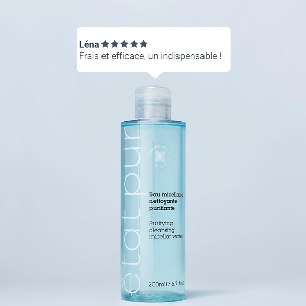 Etat Pur Eau micellaire nettoyante purifiante