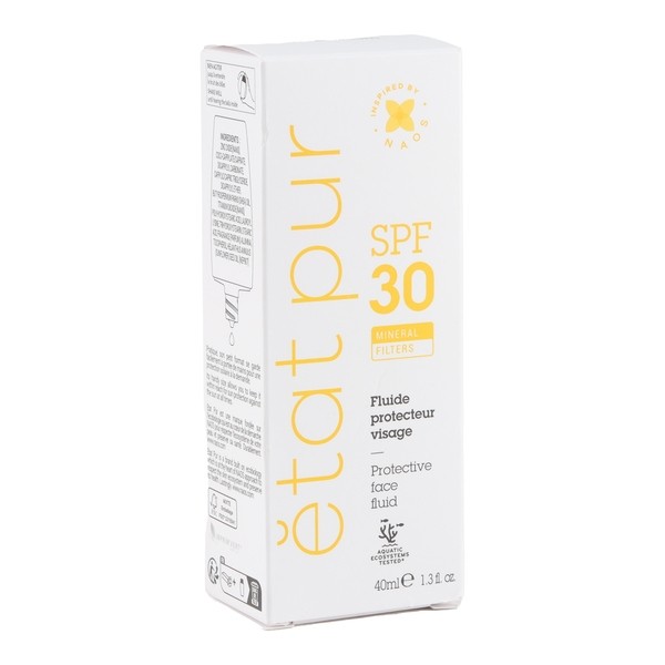 Etat pur fluide solaire protecteur visage SPF 30