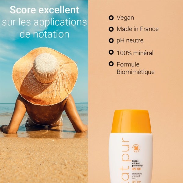 Etat pur Fluide solaire protecteur visage SPF50+