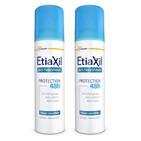 Etiaxil anti transpirant 48h Peaux sensibles spray