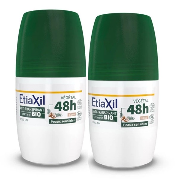 Etiaxil anti transpirant végétal Bio 48 h roll-on