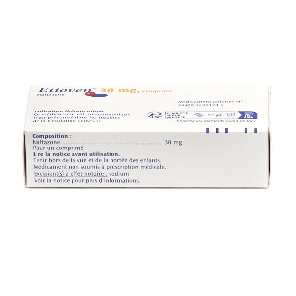 Etioven 30 mg comprimés