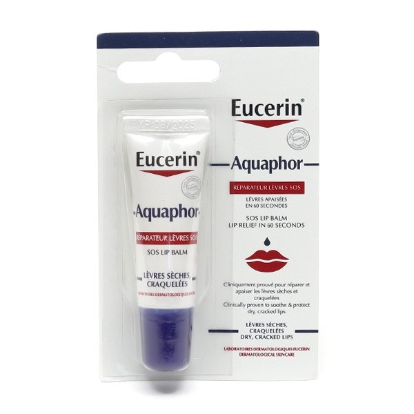 Eucerin Aquaphor baume réparateur lèvres SOS
