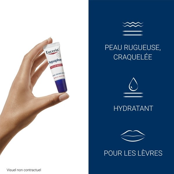 Eucerin Aquaphor baume réparateur lèvres SOS