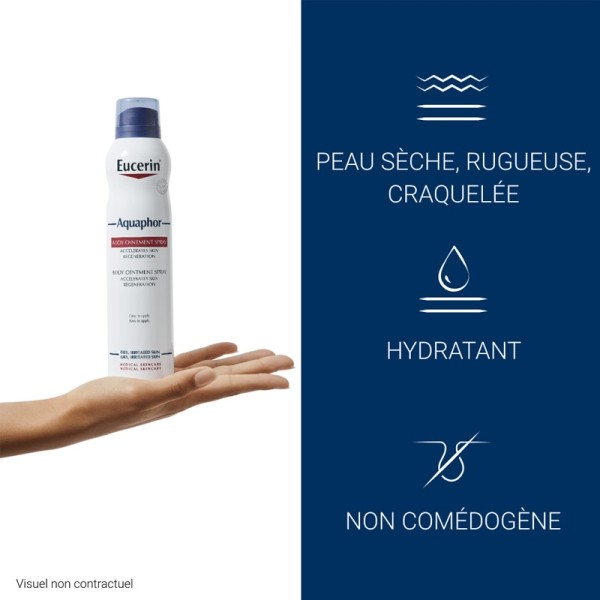 Eucerin Aquaphor baume spray corps