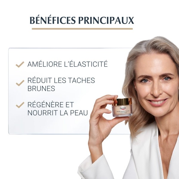 Eucerin Hyaluron Filler + elasticity soin de nuit