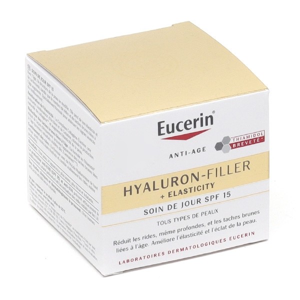 Eucerin Hyaluron Filler + elasticity soin de jour SPF 15