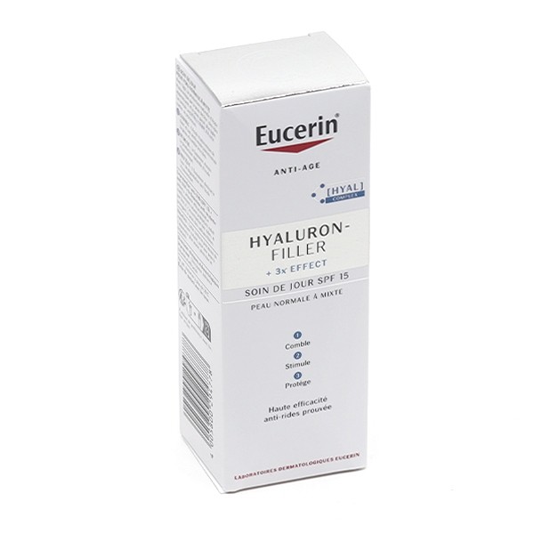 Eucerin Hyaluron Filler + 3x effect soin de jour SPF 15