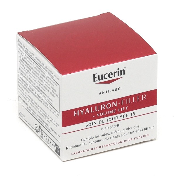 Eucerin Hyaluron Filler Volume-lift soin de jour SPF 15 peau sèche