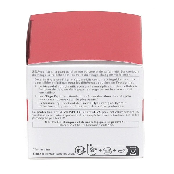 Eucerin Hyaluron Filler Volume-lift soin de jour SPF 15 peau normale