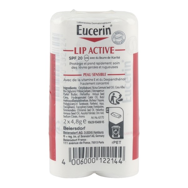 Eucerin Lip Active Stick lèvres SPF 20