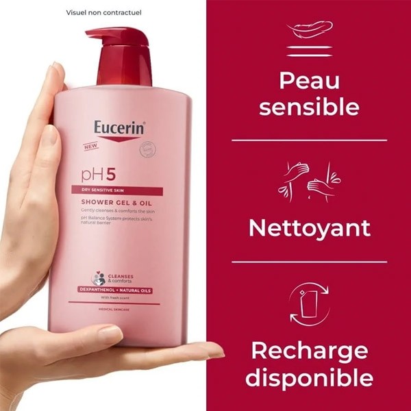Eucerin pH5 Gel huile de douche