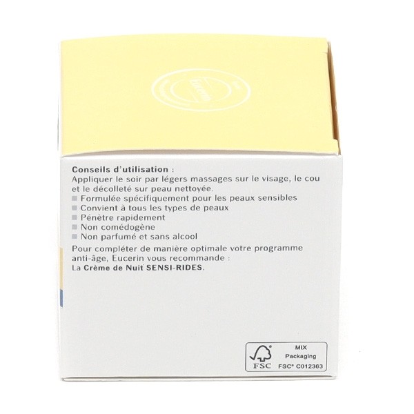 Eucerin Sensi-rides crème de nuit anti-rides