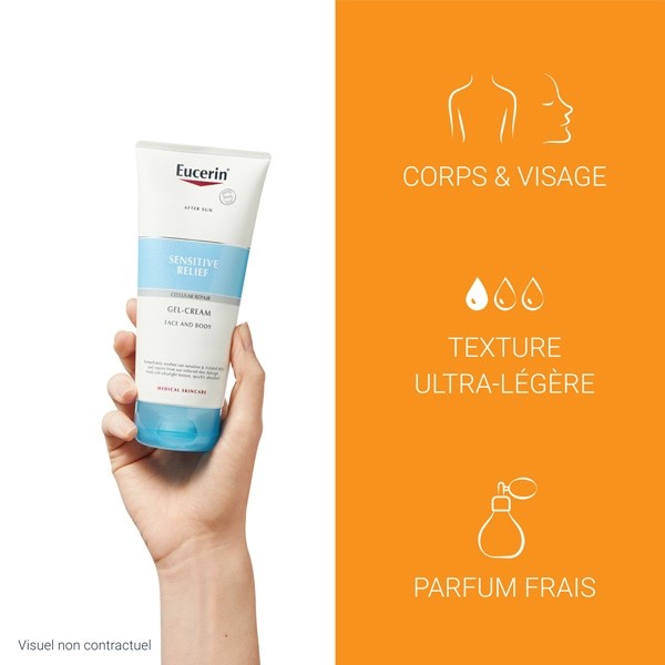 Eucerin Sensitive Relief Gel crème après soleil