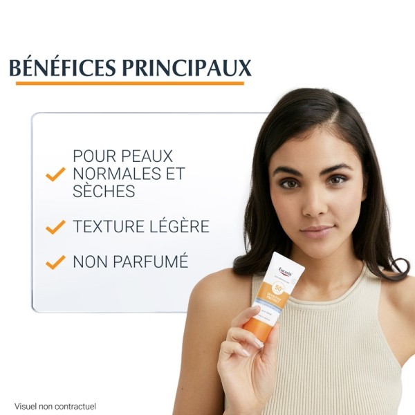 Eucerin Sun Crème solaire visage sensitive protect SPF 50+