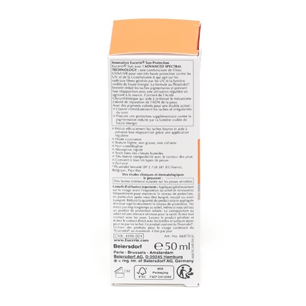 Eucerin Sun Pigment control teinté SPF 50+