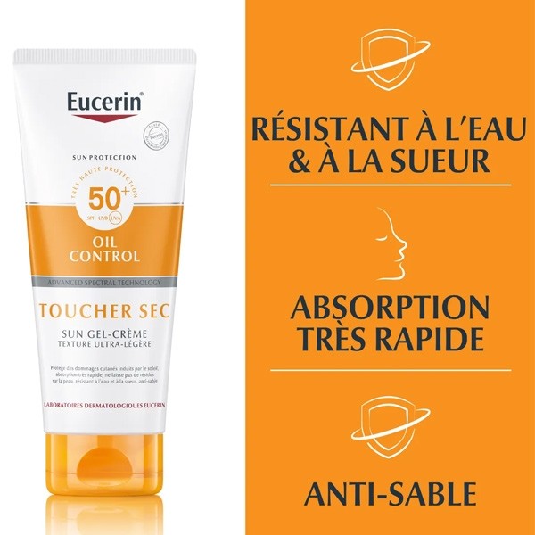 Eucerin Sun Oil Control Gel crème solaire SPF 50+